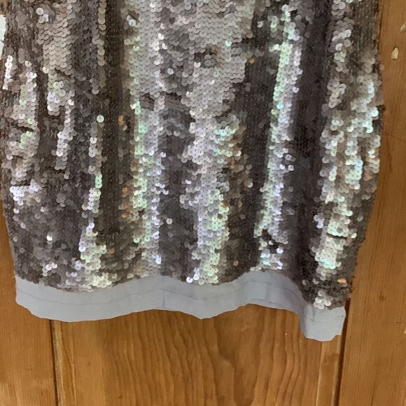 Shakuhachi gray sequin sleeveless mini dress - Picture 10 of 10